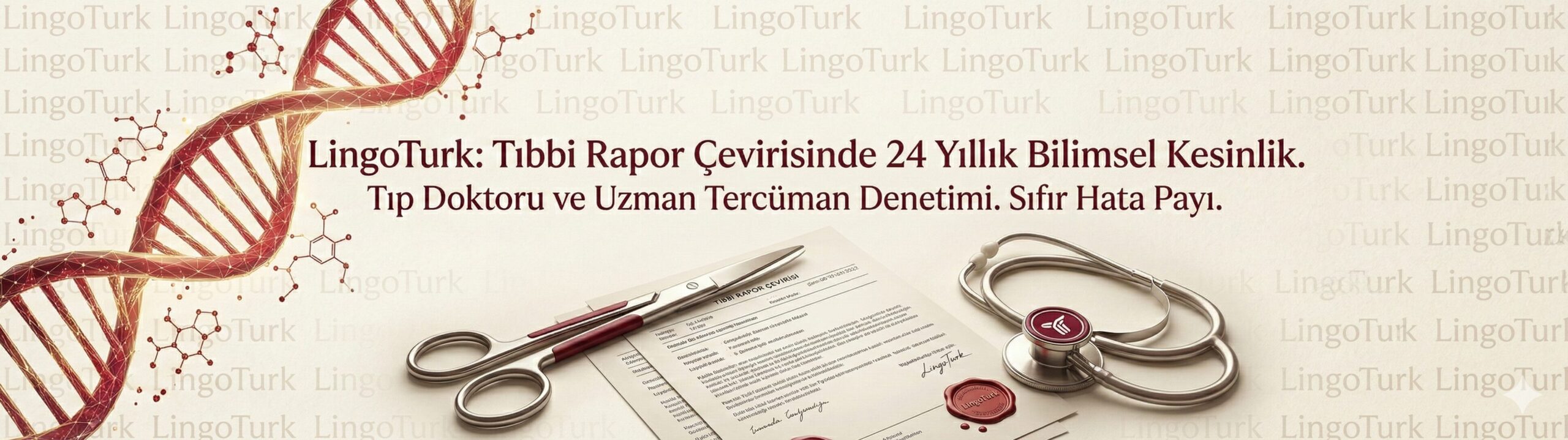 LingoTurk tıbbi rapor çevirisi ve epikriz tercümesi - 24 yıllık bilimsel kesinlik